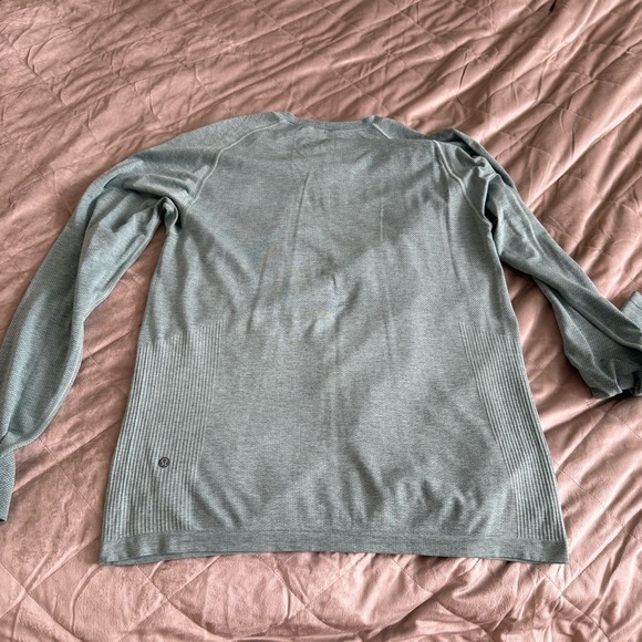 Lululemon Metal Vent Long Sleeve 2.0 - Tidewater Teal / Wild Mint Size Large - Picture 4 of 10